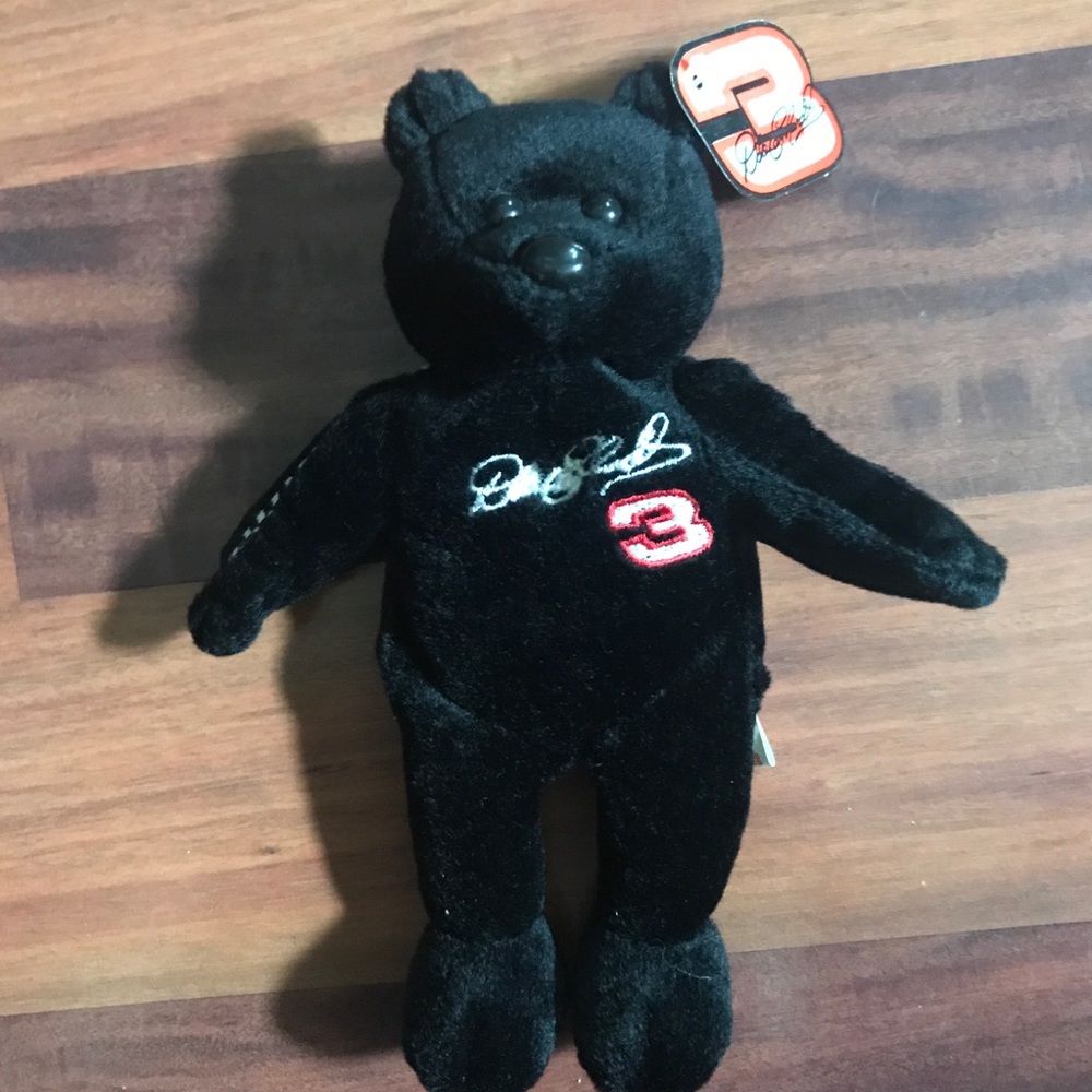 Dale Earnhardt #3 bear- 23 Karat Gold 'n Bears
